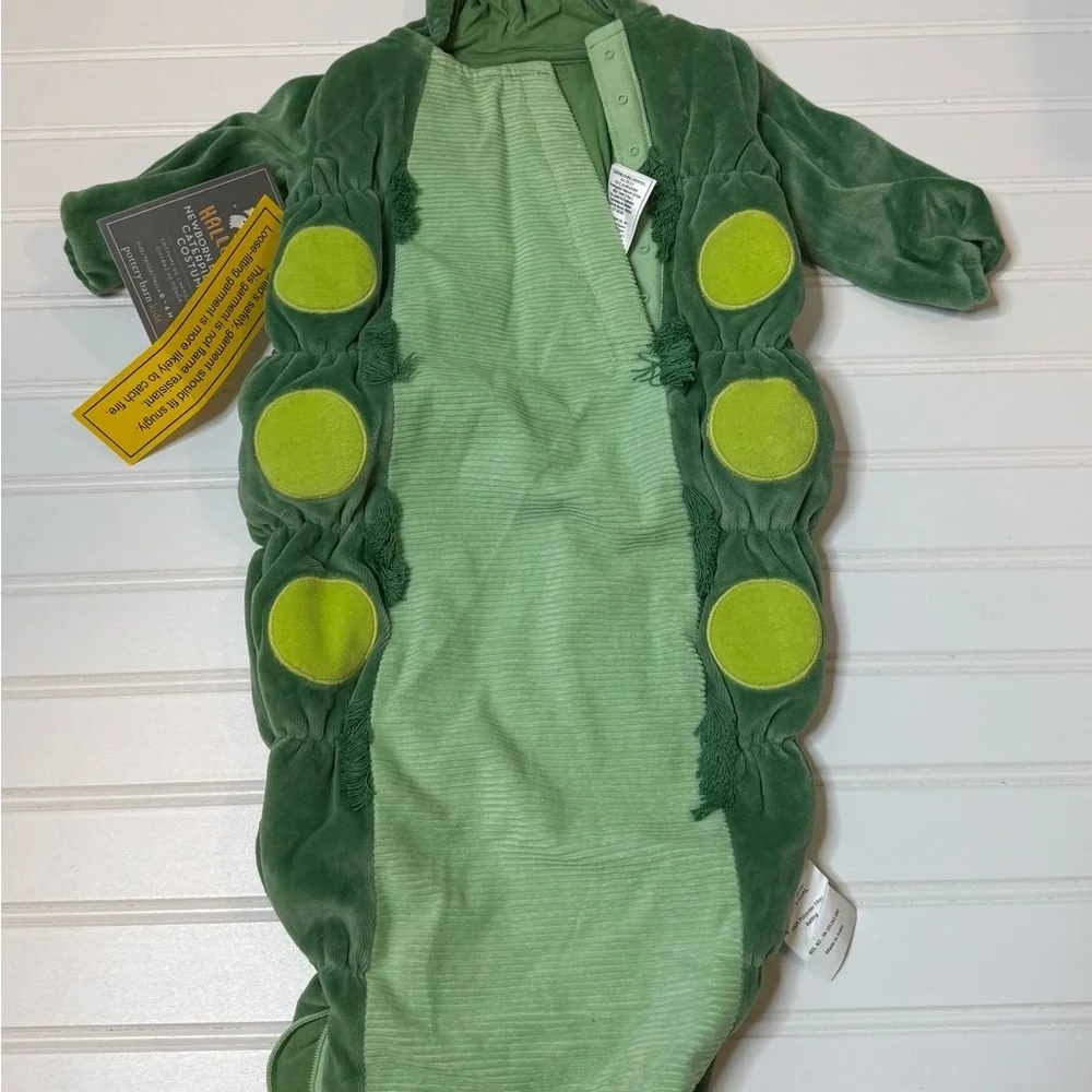Pottery Barn Kids Baby Caterpillar Bunting Costume Infant 0-6 Mths NEW 1876